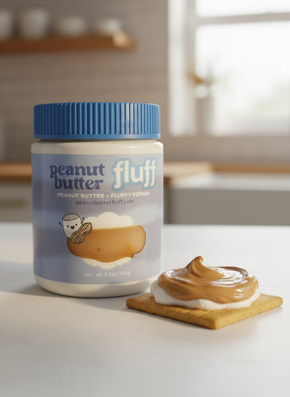 Peanut Butter + Fluffy Fusion - Buy 1 Jar get 1