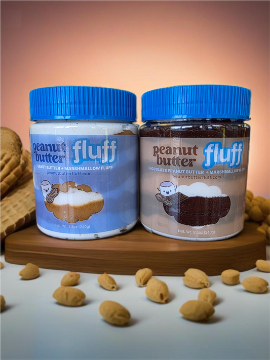 Peanut Butter + Fluffly Fusion and Cholate Peanut butter + fluffy Fusion  2Pack